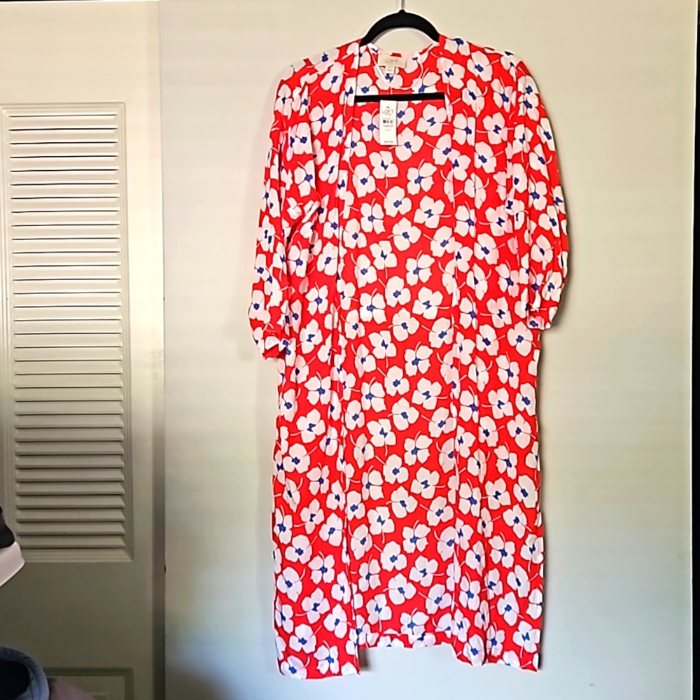 NWT Women's Duster Wrap LOFT ~ Size-XS/S